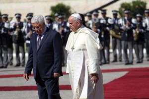 El papa y Mahmoud Abbas-Mayo-2014