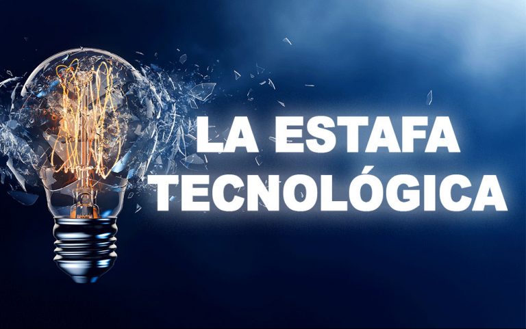 La gran estafa de la revolución tecnológica.