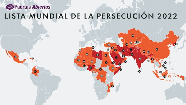 Afganistán lidera la Lista Mundial de la Persecución a cristianos en el mundo